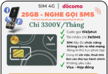 Sim docomo Nhật Bản uy tín dành cho du học sinh Việt Nam Sim chính chủ có số nghe gọi