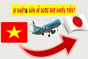 Đi Nhật 5 năm về được bao nhiêu tiền?