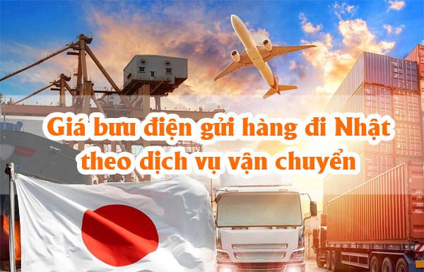 Phí gửi hàng bưu điện từ Việt Nam sang Nhật là bao nhiêu? Giá bưu điện gửi hàng đi Nhật theo dịch vụ vận chuyển